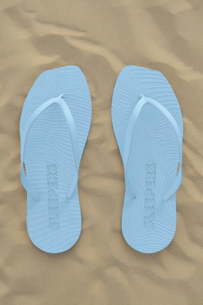 Sleepers, Slim wide strap Klip klapper, Angel blue